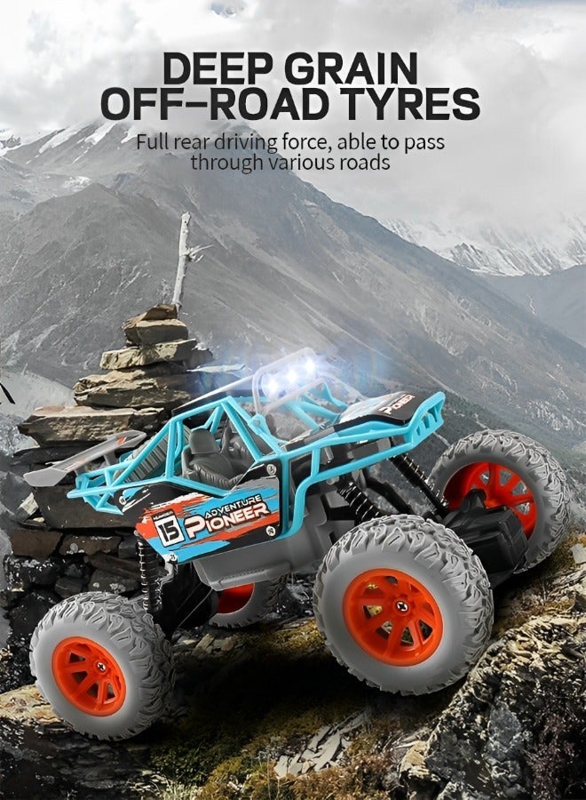 ميكسد سيارات RC ، 1:20 مقياس لعبة كهربائية لجميع التضاريس سيارة التحكم عن بعد ، سيارات سباق السيارة الكهربائية ، ألعاب الأطفال في الهواء الطلق لعبة عربات التي تجرها الدواب سريعة السباق مع أضواء LED - Image 3