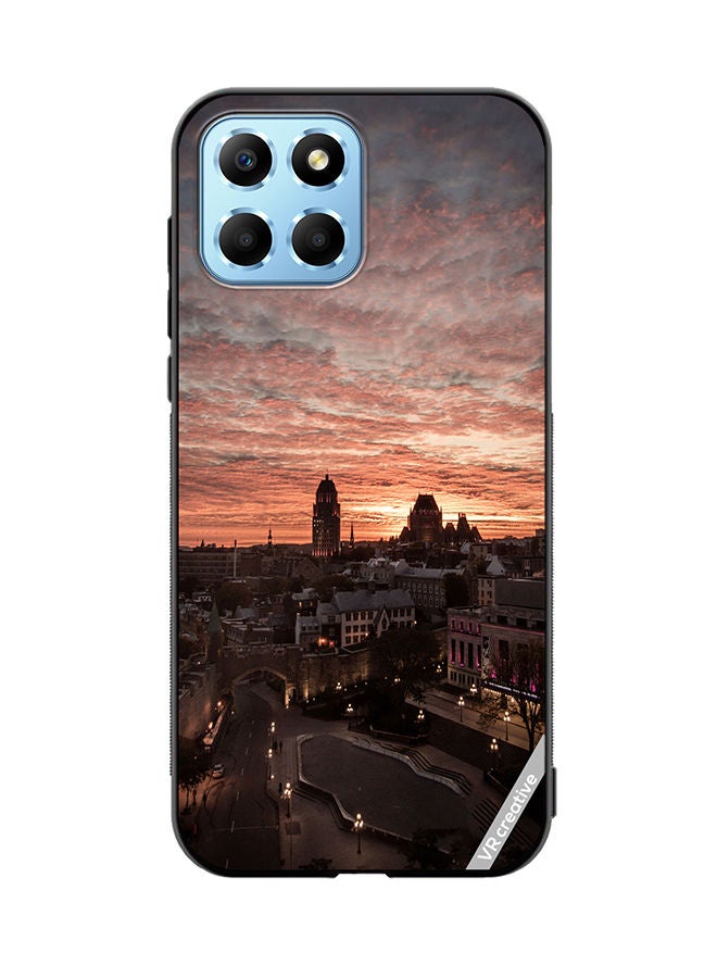 VR CREATIVE Protective Case Cover For Honor X8 5G Quebec City Design Multicolour - Image 1