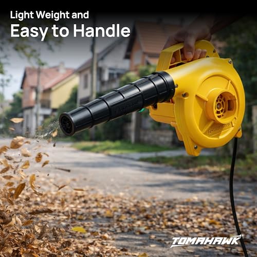 TOMAHAWK® 600W Electric Blower with 16,500 RPM Motor, 2.8m/min Powerful Airflow | High-Speed Handheld Dust Cleaner for Home, Office & Car (6 Month Warranty) - Image 2