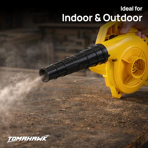TOMAHAWK® 600W Electric Blower with 16,500 RPM Motor, 2.8m/min Powerful Airflow | High-Speed Handheld Dust Cleaner for Home, Office & Car (6 Month Warranty) - Image 3