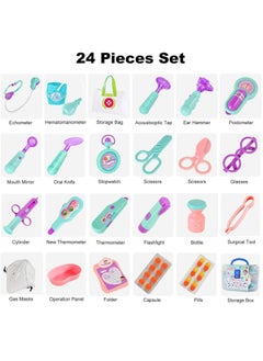 جوشبيرغ 24pcs طبيب الأطفال لعبة مجموعة  - Image 5