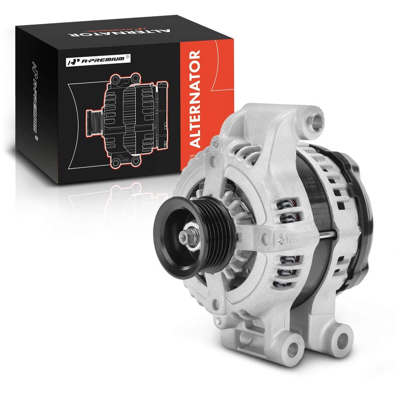 A-Premium APremium Alternator Compatible with Dodge Charger 20062007 Chrysler 300 20052007 Magnum 20052007 27L 57L 61L 12V 140A 6Groove Pulley Clockwise