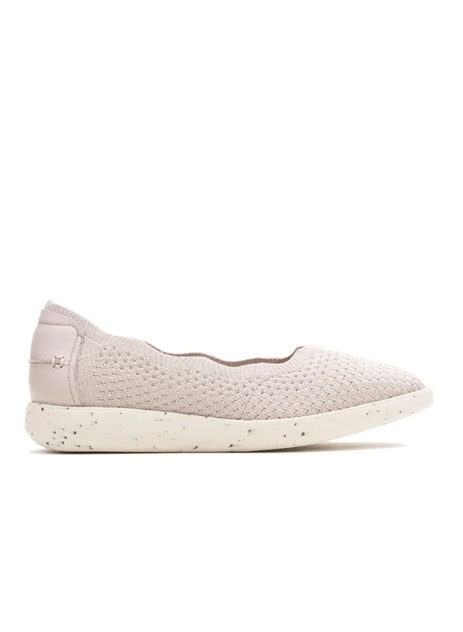 Hush Puppies Hush Puppies Women's Aura Knit Ballet Shoes - Eco-Friendly Leather, Water Resistant