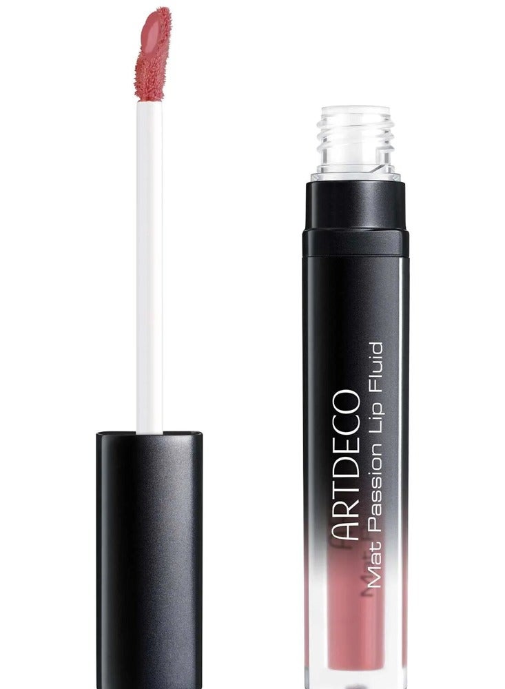 ARTDECO MAT PASSION LIP FLUID NO.25 SO MAUVE - Creamy liquid lipstick for a matte finish with high coverage - Image 1