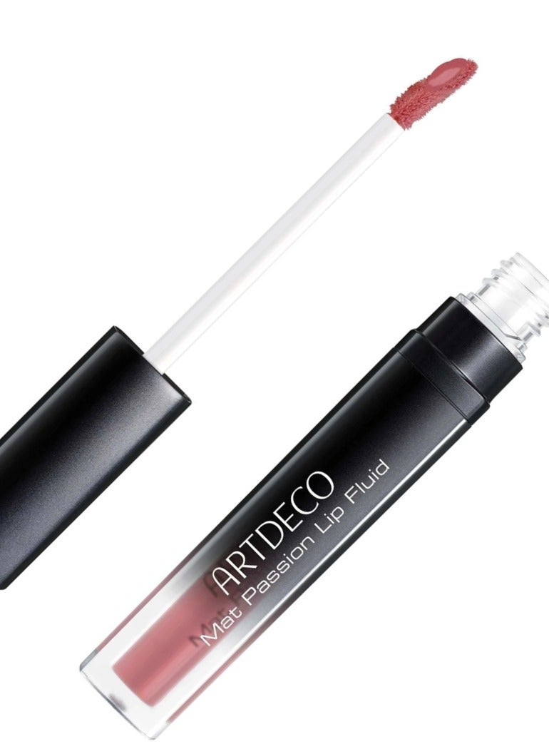 ARTDECO MAT PASSION LIP FLUID NO.25 SO MAUVE - Creamy liquid lipstick for a matte finish with high coverage - Image 2