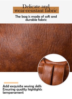 Generic Backpack Purse Leathe Backpack for Women Anti-theft Bookbag Purse Fashion Shoulder Backpack Convertible Large Travel Ladies Designer Fashion Casual College Shoulder Bag  - Image 4
