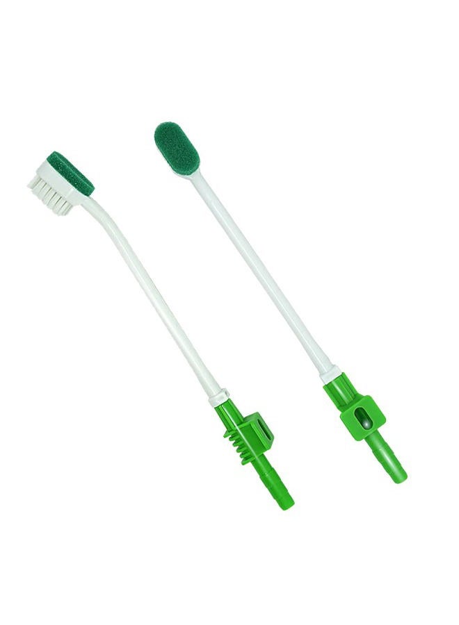 Munkcare ICU Patient Oral Cleaning Disposable Suction Swab Toothbrush Head of Green (BOX of 30pcs) - Image 1