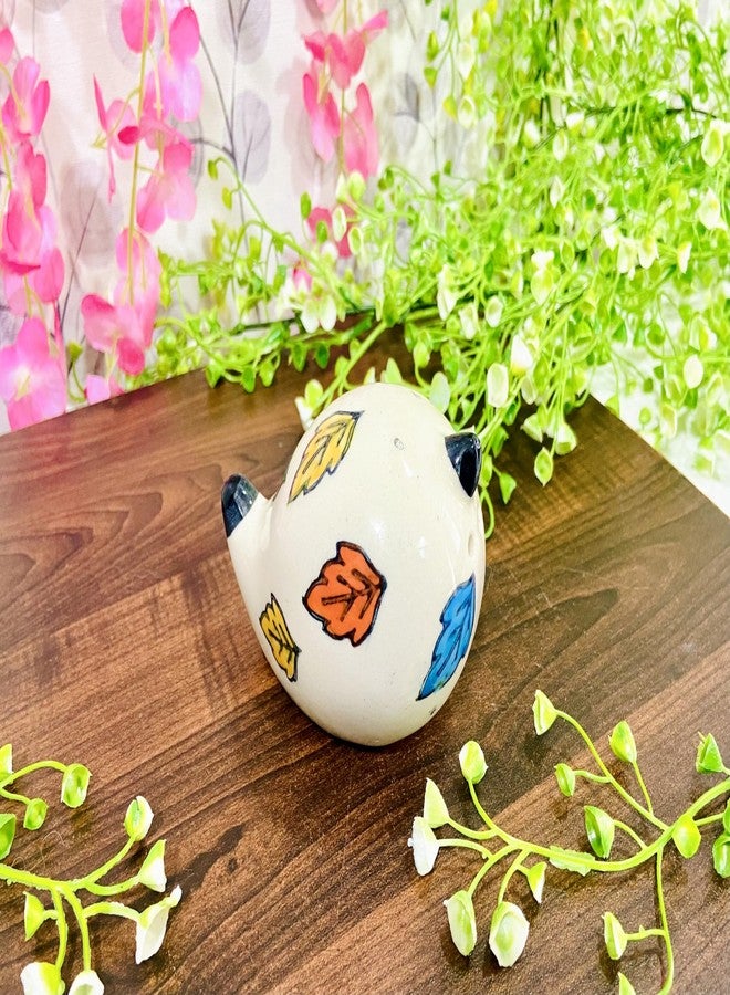Altaica Kitchen Ceramic Bird Shape Salt and Pepper Shakers Set Dispenser Set for Dining Table - Multicolour - Image 5
