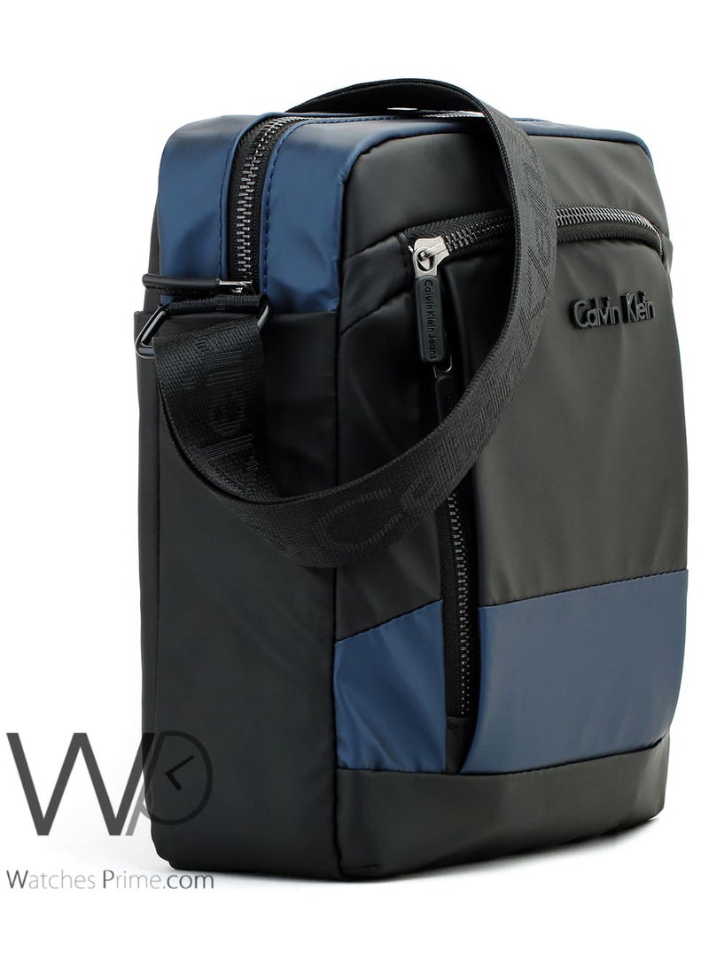 Calvin Klein Jeans Calvin Klein Black And Blue Messenger Bag - Image 5