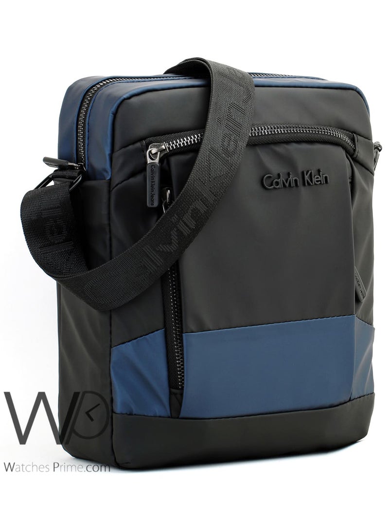 Calvin Klein Jeans Calvin Klein Black And Blue Messenger Bag - Image 4
