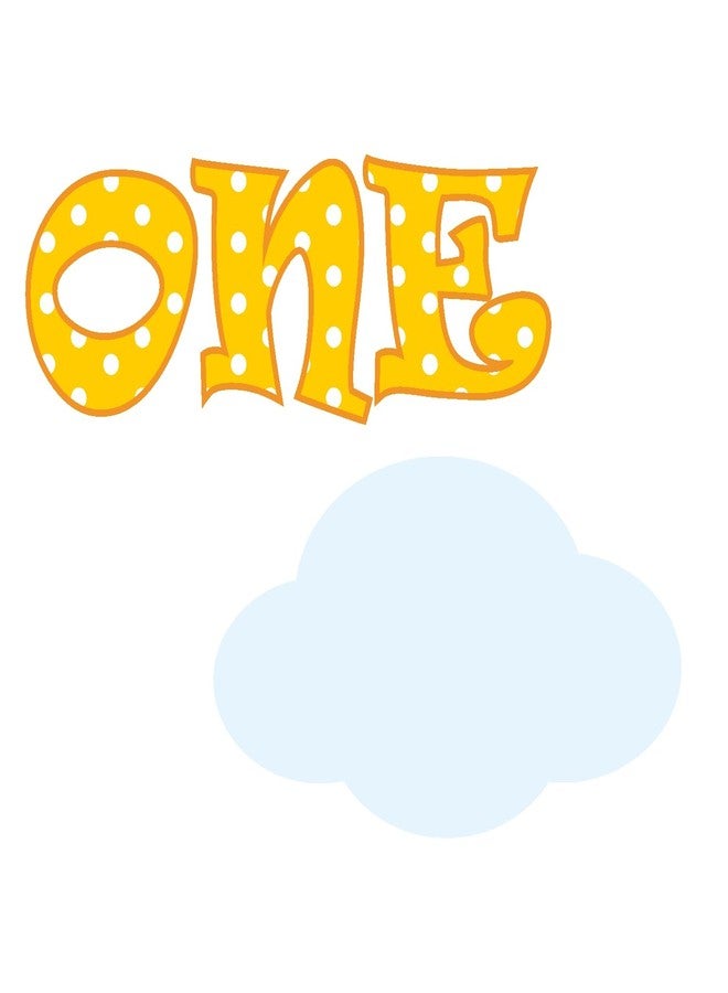 PrettyurParty PRETTY UR PARTY Our Little Sunshine Theme Paper Cutouts for Birthday Parties, Sunshine Theme Girl 1st Bday Supplies, First Birthday Decoration, Cutouts for Room Decor –Multicolour (10 pcs) - Image 4