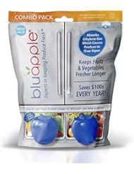 BluApple BluApple Bluapple Produce Saver One Year Combo Pack - Contains Two Freshness Balls And Eight Refills - To Keep Produce - Image 1