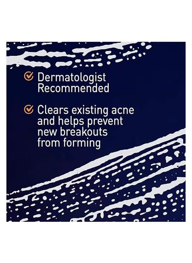 بانوكسيل Acne Foaming Wash Benzoyl Peroxide 10% Maximum Strength Antimicrobial(5.5 Oz),Clears Existing Acne And Helps Prevent New Breskouts From Forming,Trests Acne On Face And Body 156grams - Image 4