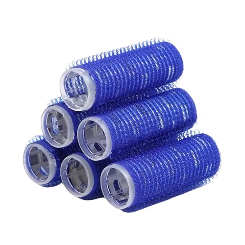 Scarlet Line Professional Velcro Hair Curling Rollers - Hairdressing Self Grip Plastic Curlers for Home and Salon - Image 1