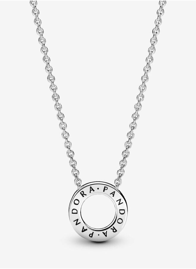 Pandora Violet Pandora Logo Pavé Circle Collier Necklace  - Image 2