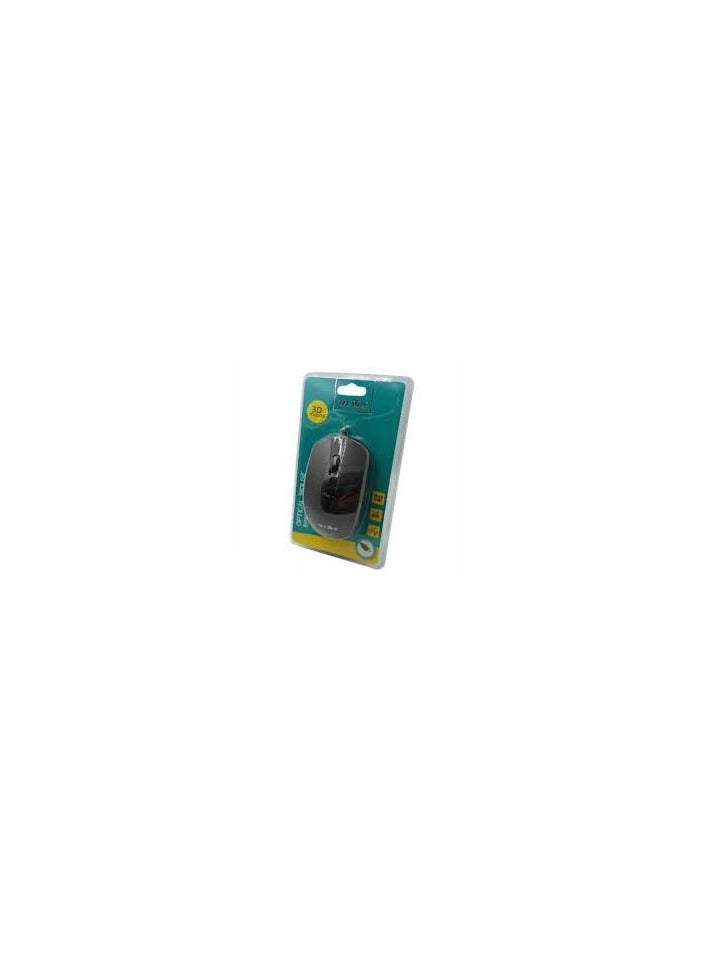 WIRED MOUSE BLACK - Image 1