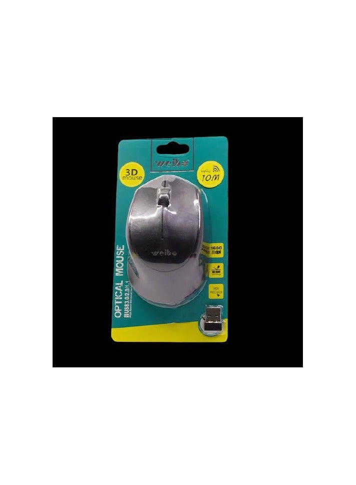 WIRED MOUSE BLACK - Image 2