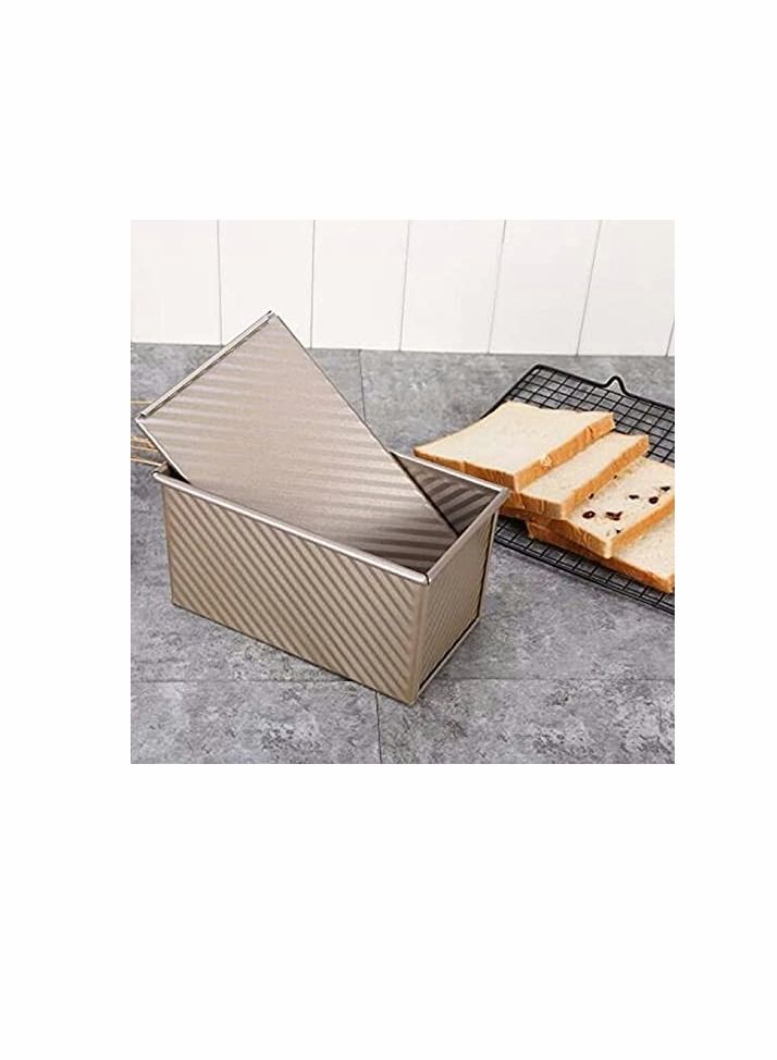 Excefore One Pound Pullman Loaf Pan with Cover Toxic Free NONSTICK Organic Environmental Friendly Premium Coating Durable Quality  - Image 4