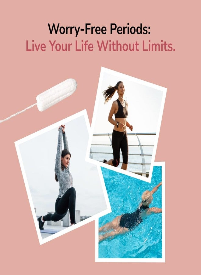 Beme Be Me Regular Flow Tampons - Pack of 20 | Stain-Free Periods | Rash-Free 8-Hour Leak Protection | Super-Absorbent & Comfortable Fit Tampons | FDA Approved | Dermatologically Tested - Image 4