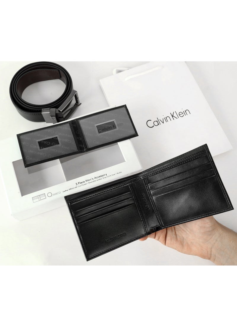 Calvin Klein Jeans Calvin Klein Wallet-Belt Set For Men  - Image 4