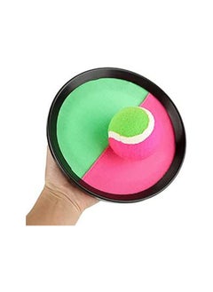 SportQ Ball Catch & Toss Kit  Self-Adhesive Catcher Disc & Ball Perfect for Indoor or Outdoor Play or Interactive Sports & Beach 