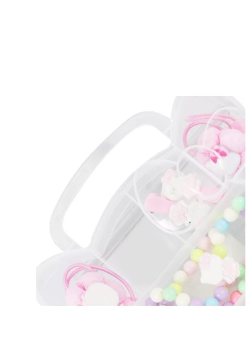 Velaurs Children'S Jewelry Set Cute Cat Shape Hair Accessories Necklace Bracelet  - Image 5
