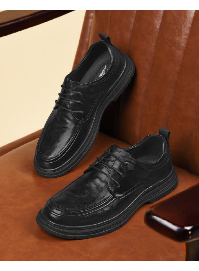 Septwolves Top Grain Leather】2025 Autumn Men's Business Casual Shoes, Comfortable Commuting Men's Leather Shoes - Image 1