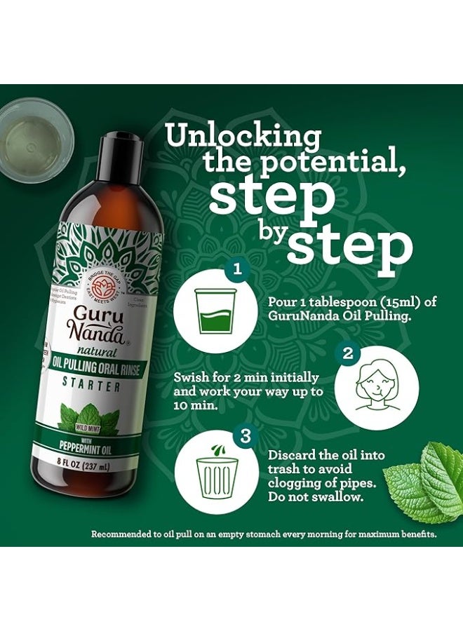 GuruNanda Oil Pulling Coconut Oil 8 fl. oz - Image 4
