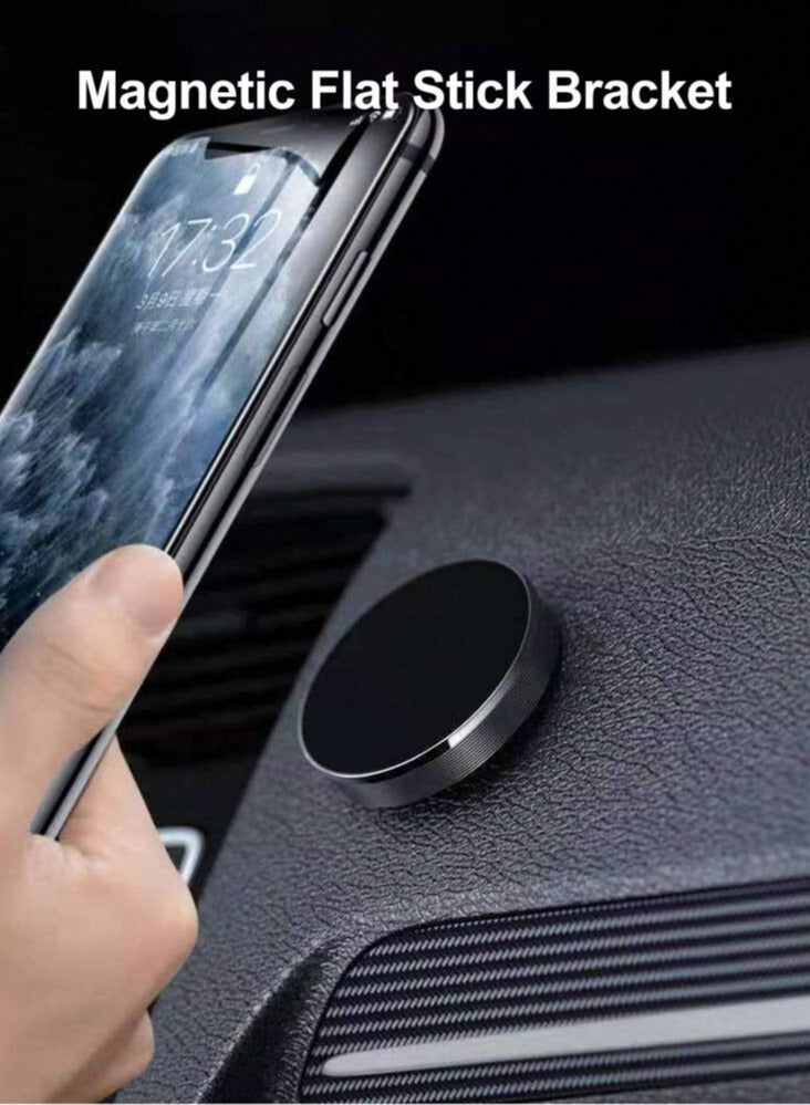 YESIDO Magnetic Car Phone Mount Holder - 360° Rotation, 6 Strong Magnets, Universal Fit for Air Vent & Dashboard - Image 1