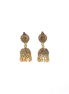GOHONA Bollywood Style Indian Traditional Jhumka Earring for Women