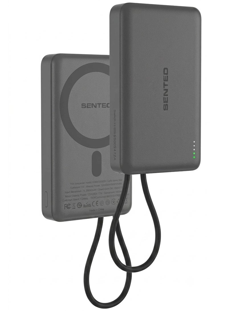 سينتيو باور بنك SENTEO Q.MAX 3 Slim بسعة 10000 مللي أمبير وقوة 15 واط - Image 1