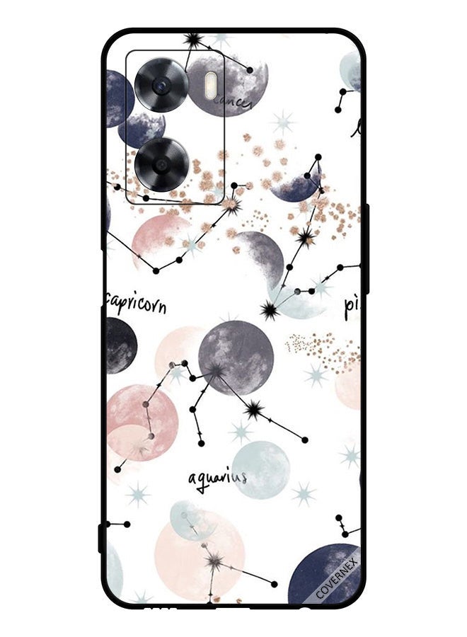 Covernex Protective Case Cover For Oppo A77s Planets Paint Art - Image 1