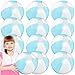 MiniInflat كرات شاطئية قابلة للنفخ 12 قطعة بحجم 16 بوصة بألوان باستيل - Image 2
