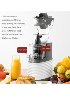 sokany Slow Masticating Juicer, Slow juicer, Fruit/Vegetable Juicer, Cold Press Juicer with High Output 300W JE-32 White  - Image 2