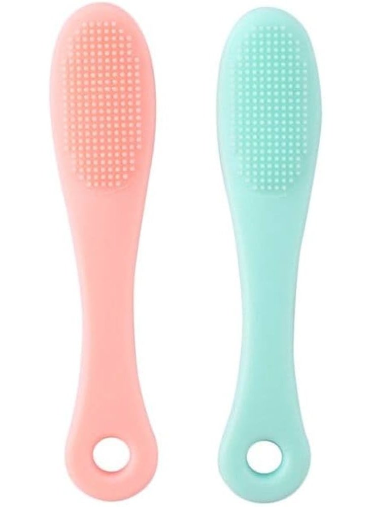 Cleaning Silicone - Versatile Face and Finger Brush for Effective Skin Care and Blackhead Extraction (3 pcs) - Image 3