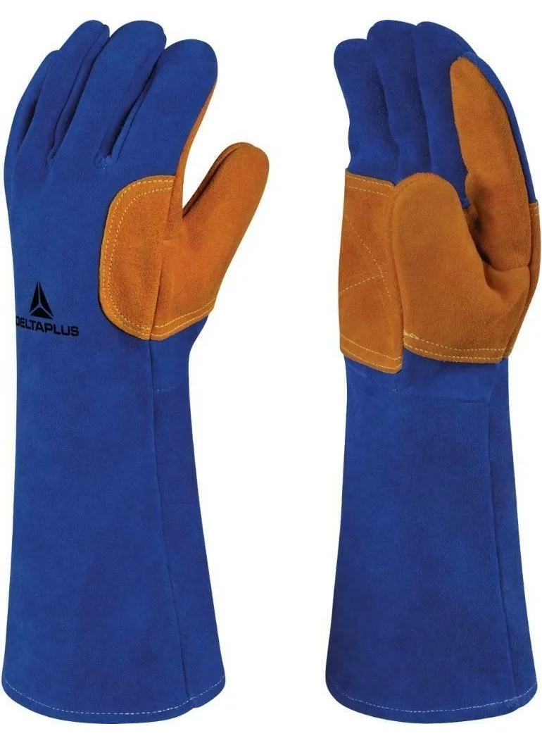 Delta Plus TER300 Heat Resistant Welder Leather Work Gloves Leather Welding Gloves