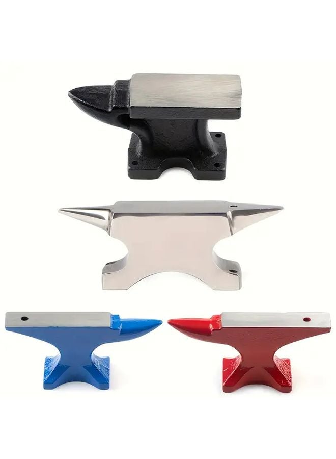 سندان قرن أزرق معدني طاولة صياغة من الفولاذ المقاوم للصدأ لصناعة المجوهرات - Image 2