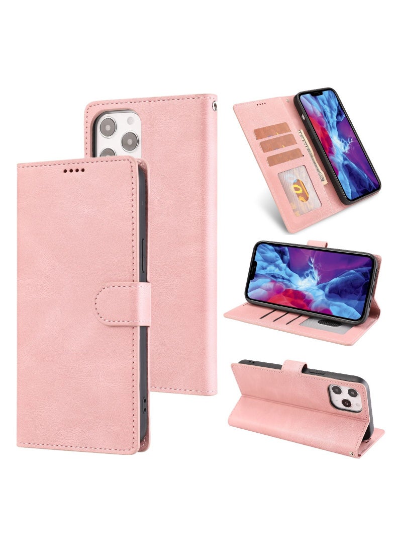 Suteni Flip Cover Leather Protective Hidden Card Slots Phone Case for iPhone - Image 3