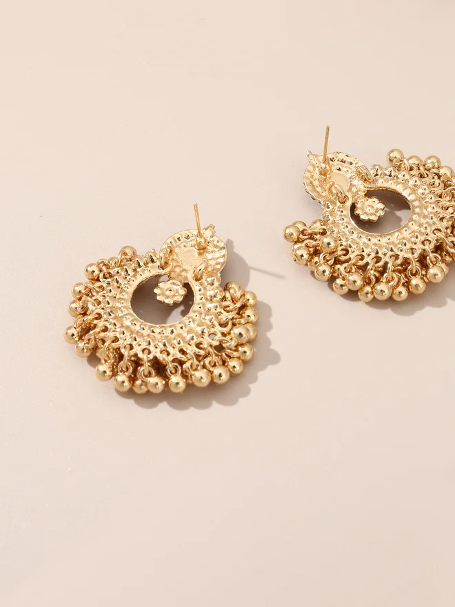 Take Two Take Two Embellished Tassel Earrings