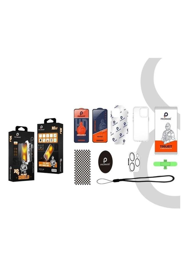 PROMASS Integrated protection package for iPhone 15 plus from Promass10 in 1 - Image 2