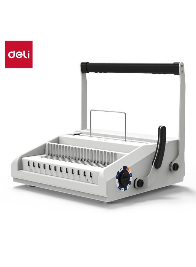 Deli T328 20 Sheets A4 Multifunction A4 Binding Machine - Image 1