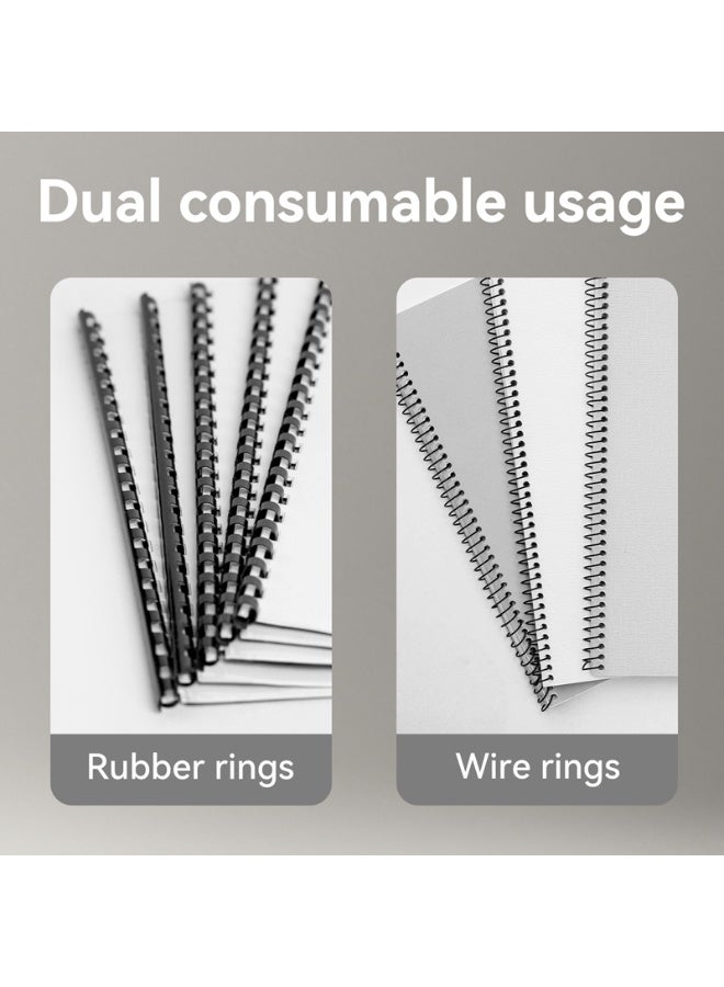 Deli T328 20 Sheets A4 Multifunction A4 Binding Machine - Image 5