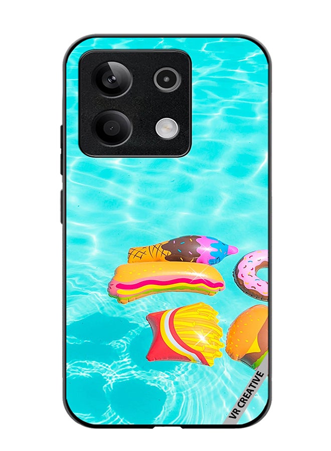 VR CREATIVE Protective Case Cover For Xiaomi Poco X6 Food Chill Design Multicolour - Image 1