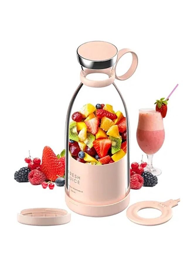 Gonice - Personal Size Blender, Portable Blender, Battery Powered USB Blender (Pink) - Image 1