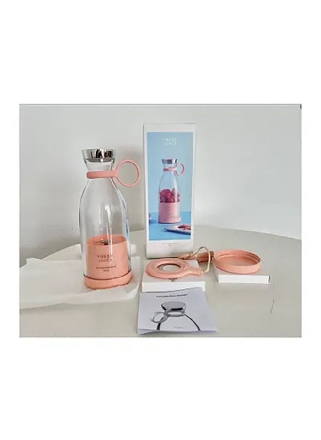 Gonice - Personal Size Blender, Portable Blender, Battery Powered USB Blender (Pink) - Image 1