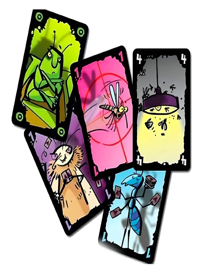 Tickles Cheating Moth Fast-Paced Cheating Allowed Party Card Game for Teen & Adults (Ages: 7+ Years, Players: 3-5) - Image 4