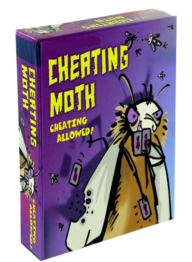 Tickles Cheating Moth Fast-Paced Cheating Allowed Party Card Game for Teen & Adults (Ages: 7+ Years, Players: 3-5) - Image 1