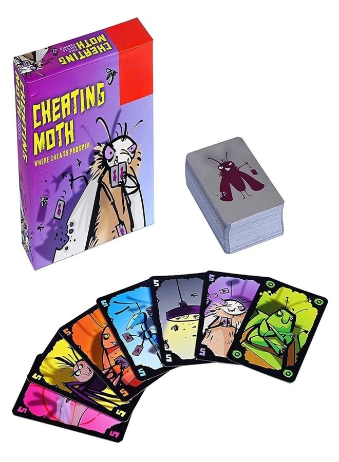 Tickles Cheating Moth Fast-Paced Cheating Allowed Party Card Game for Teen & Adults (Ages: 7+ Years, Players: 3-5) - Image 2