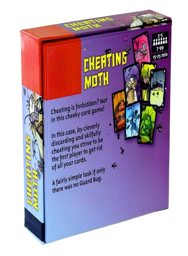 Tickles Cheating Moth Fast-Paced Cheating Allowed Party Card Game for Teen & Adults (Ages: 7+ Years, Players: 3-5) - Image 3