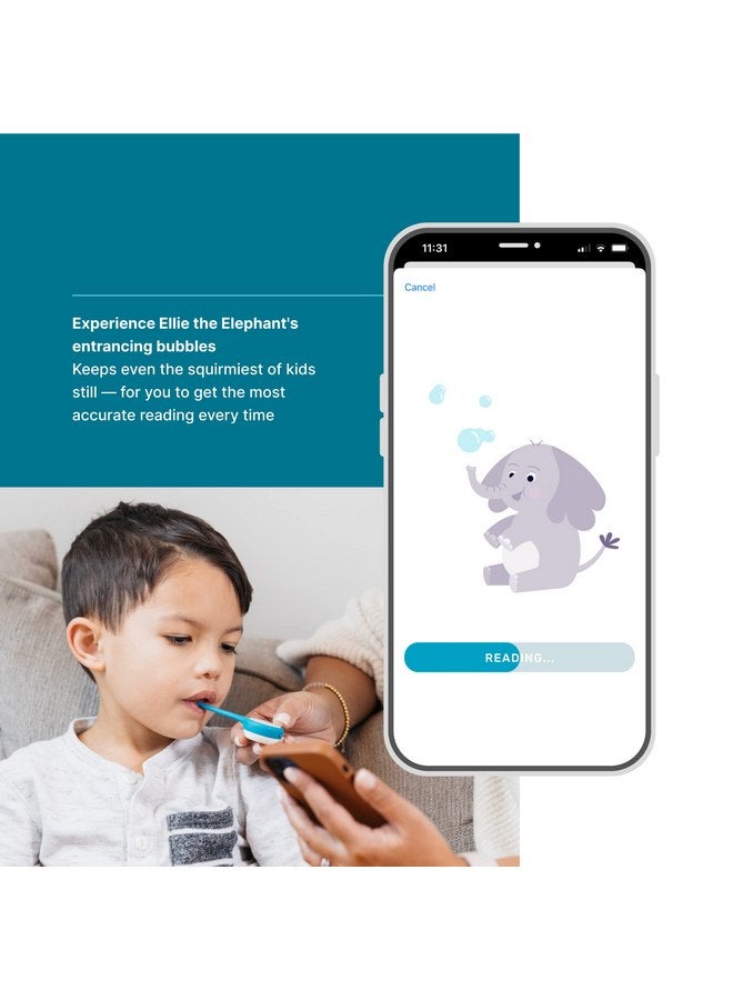 Kinsa Smart,Fever, Digital Medical Baby, Kid and Adult Termometro - Accurate, Fast, FDA Cleared Thermometer for Oral, Armpit or Rectal Temperature Reading - QuickCare - Image 5